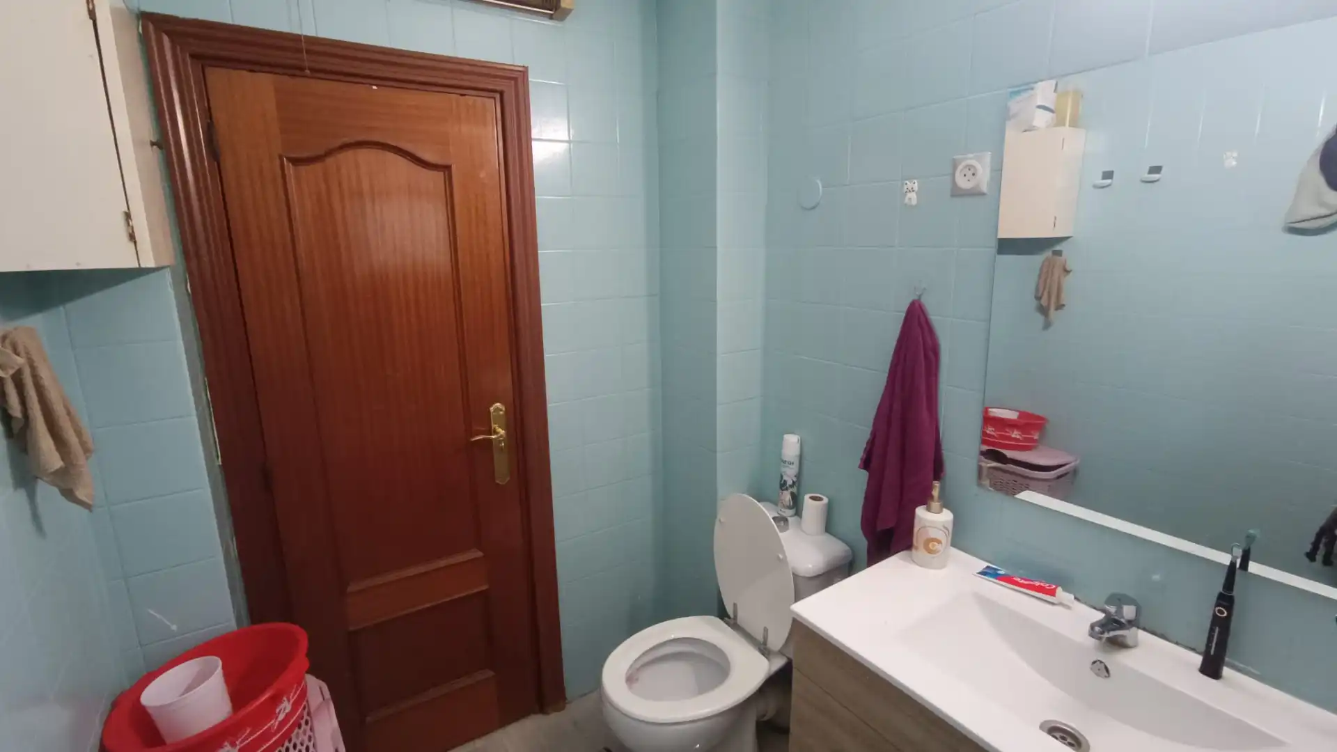 Bany de Pis en venda en Móstoles amb Parquet i Terrassa