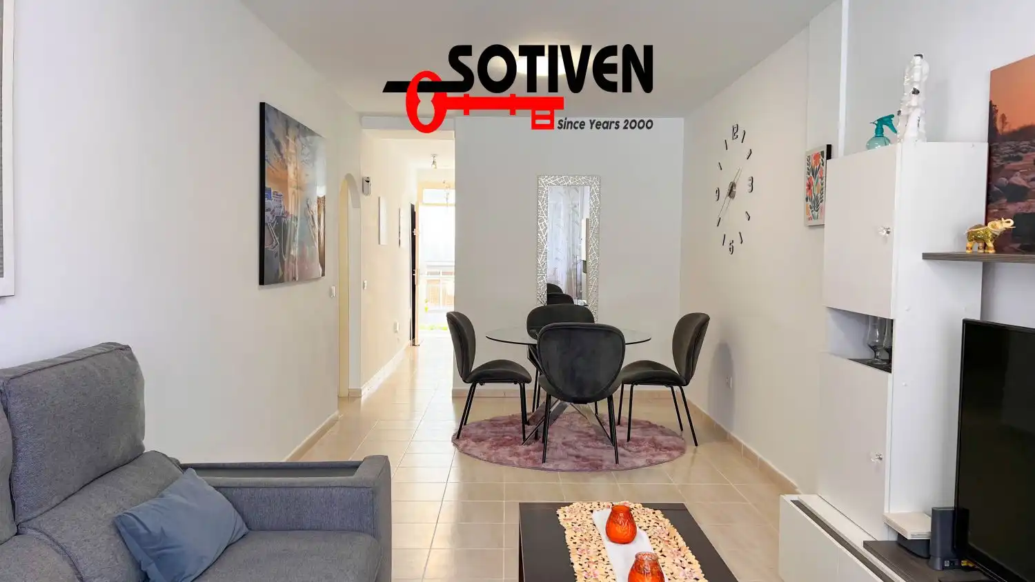 Sala de estar de Apartamento de alquiler en Guía de Isora