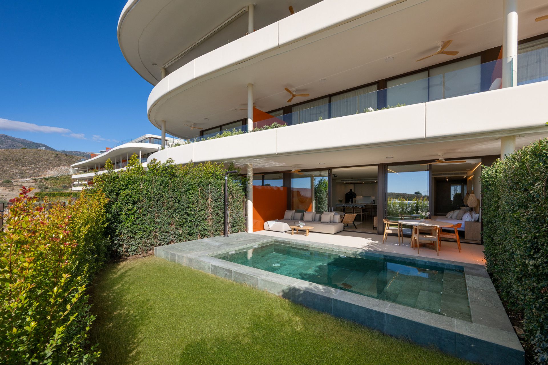 Exterior view of Planta baja for sale in Fuengirola  with Air Conditioner, Private garden and Terrace