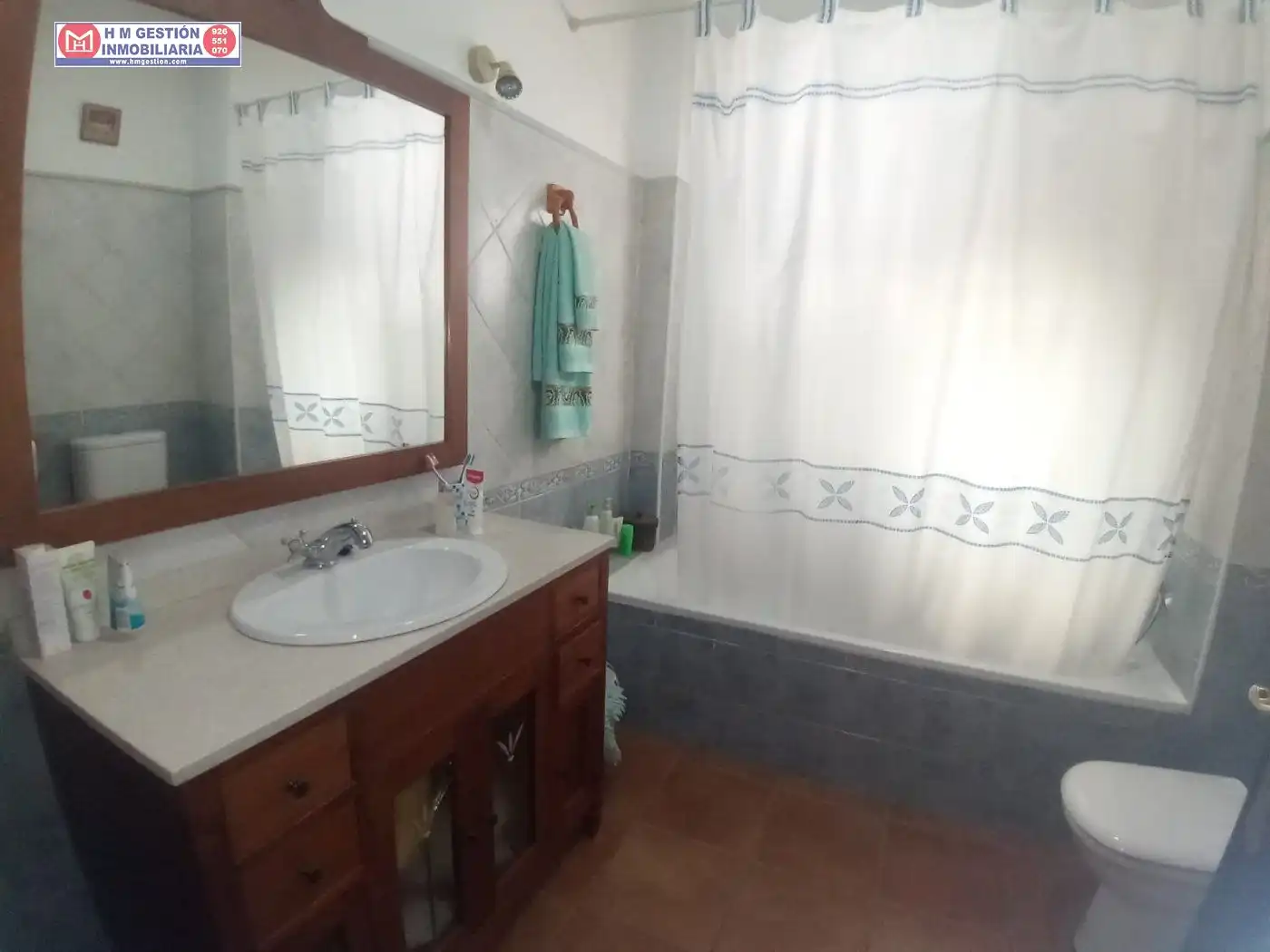 Bany de Casa o xalet en venda en Arenales de San Gregorio amb Jardí privat, Terrassa i Moblat