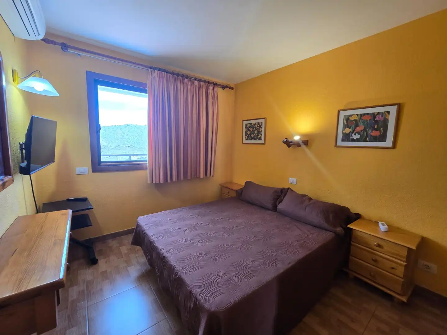 Bedroom of Apartments for rent in Mogán  with Furnished, Balcony and Community pool