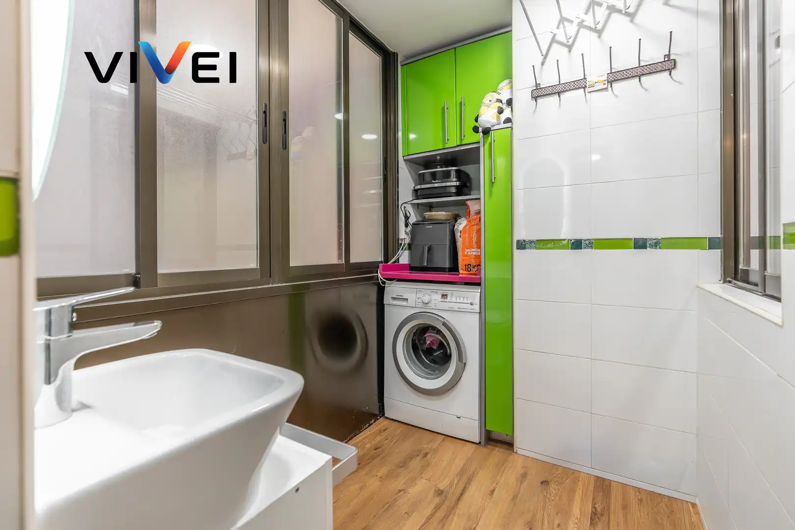 Kitchen of Flat for sale in Madrid  with Heating