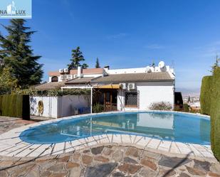 Swimming pool of House or chalet for sale in Monachil  with Air Conditioner, Terrace and Swimming Pool