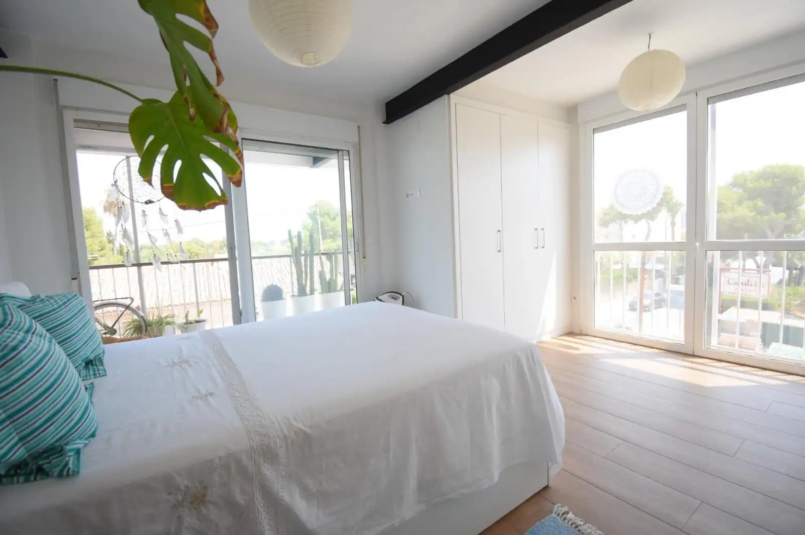 Bedroom of Flat for rent in El Campello  with Air Conditioner, Heating and Furnished