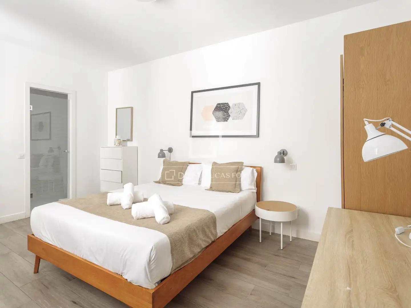 Bedroom of Flat for rent in Torredonjimeno  with Air Conditioner, Heating and Furnished