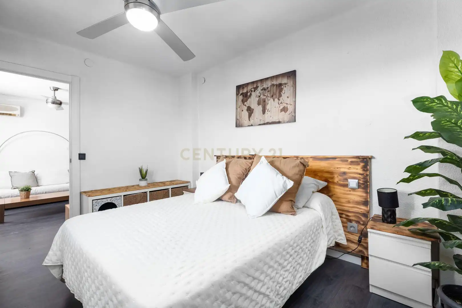 Schlafzimmer von Wohnungen zum Verkauf in Mollet del Vallès mit Klimaanlage