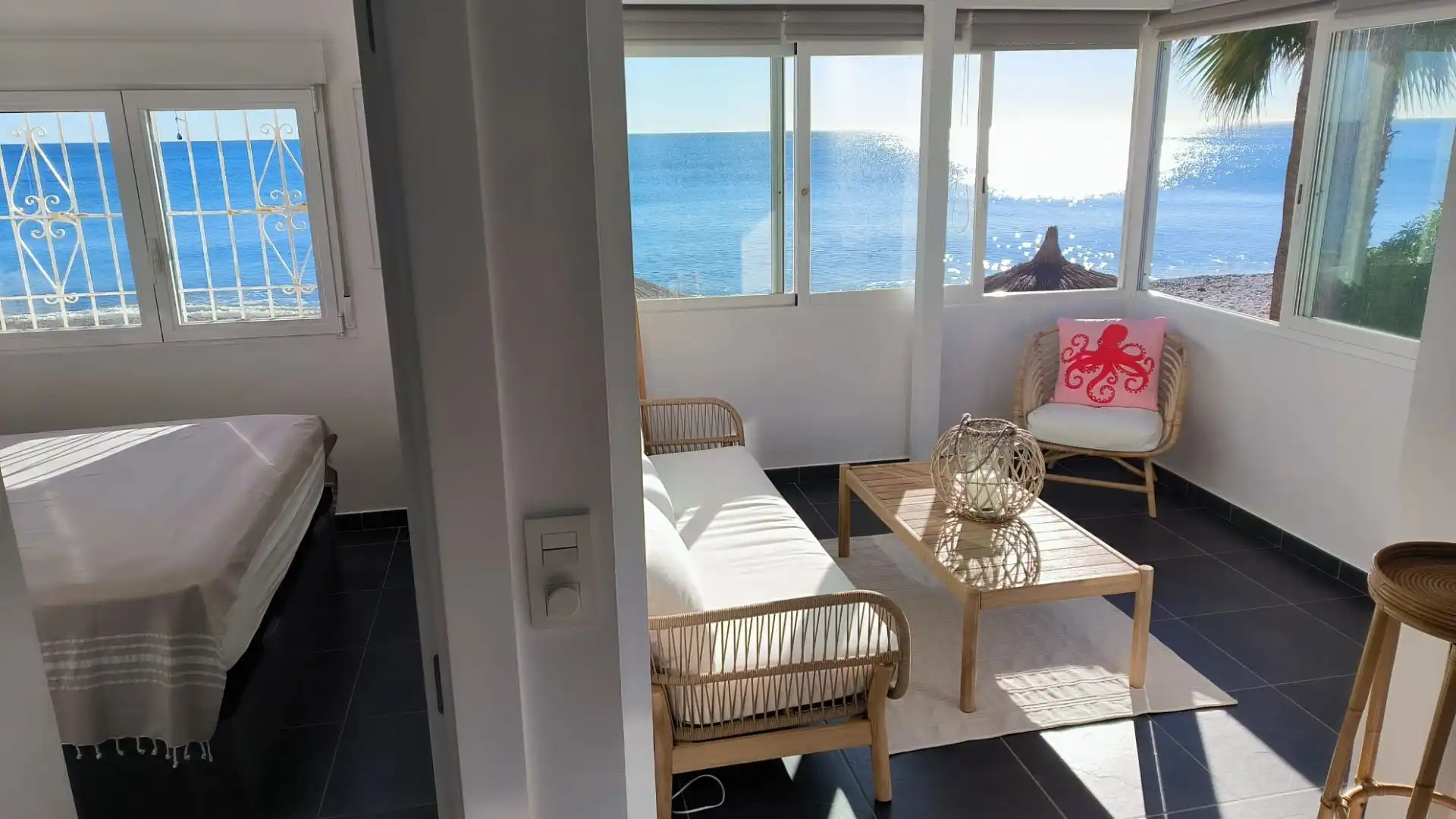 Wohnzimmer von Wohnungen zum Verkauf in Altea mit Klimaanlage, Heizung und Terrasse