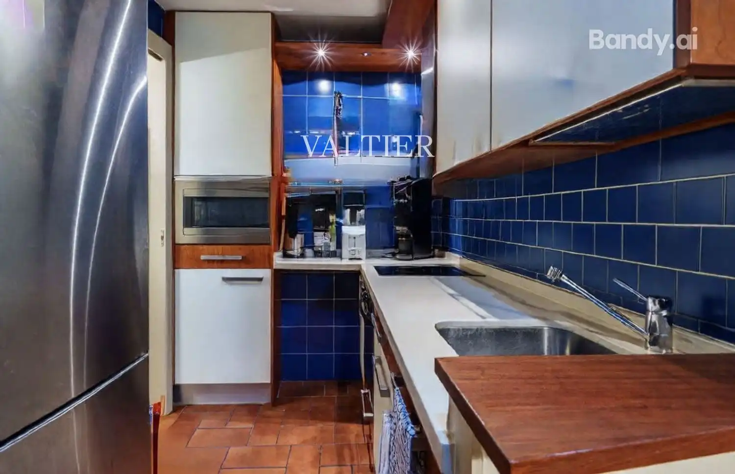 Kitchen of Flat for rent in Madrid  with Air Conditioner, Storage room and Furnished