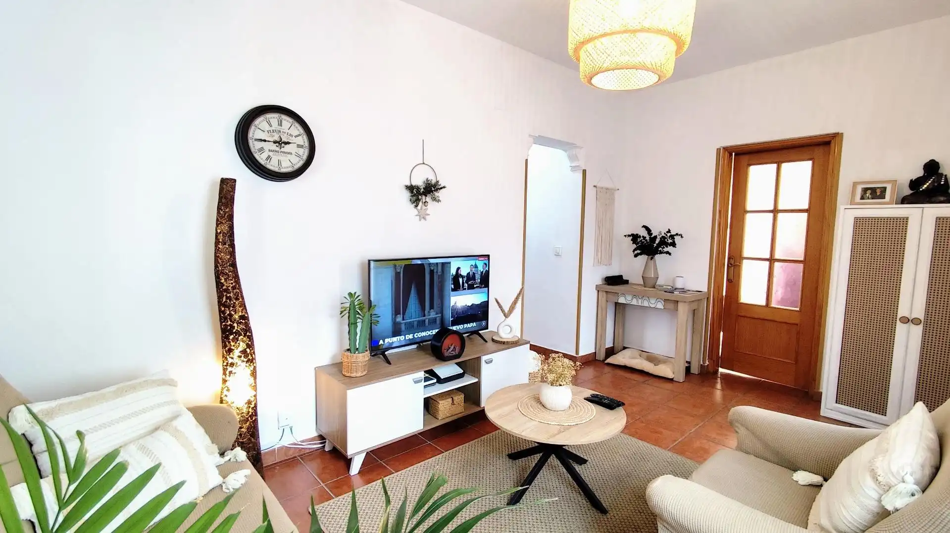 Wohnzimmer von Erdgeschoss zum Verkauf in Torremolinos mit Klimaanlage, Heizung und Terrasse