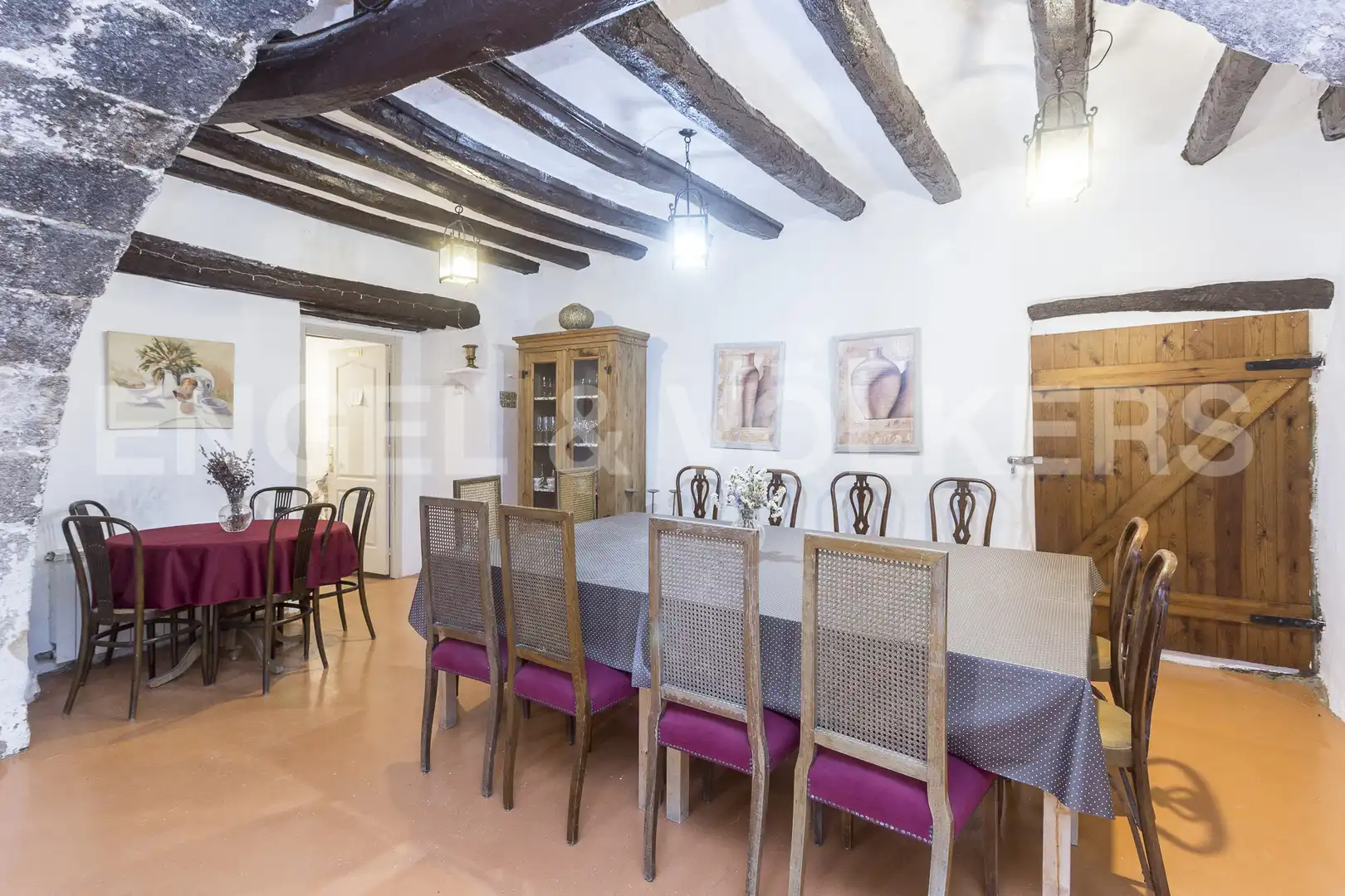 Comedor de Finca rústica en venta en Subirats con Calefacción, Jardín privado y Parquet