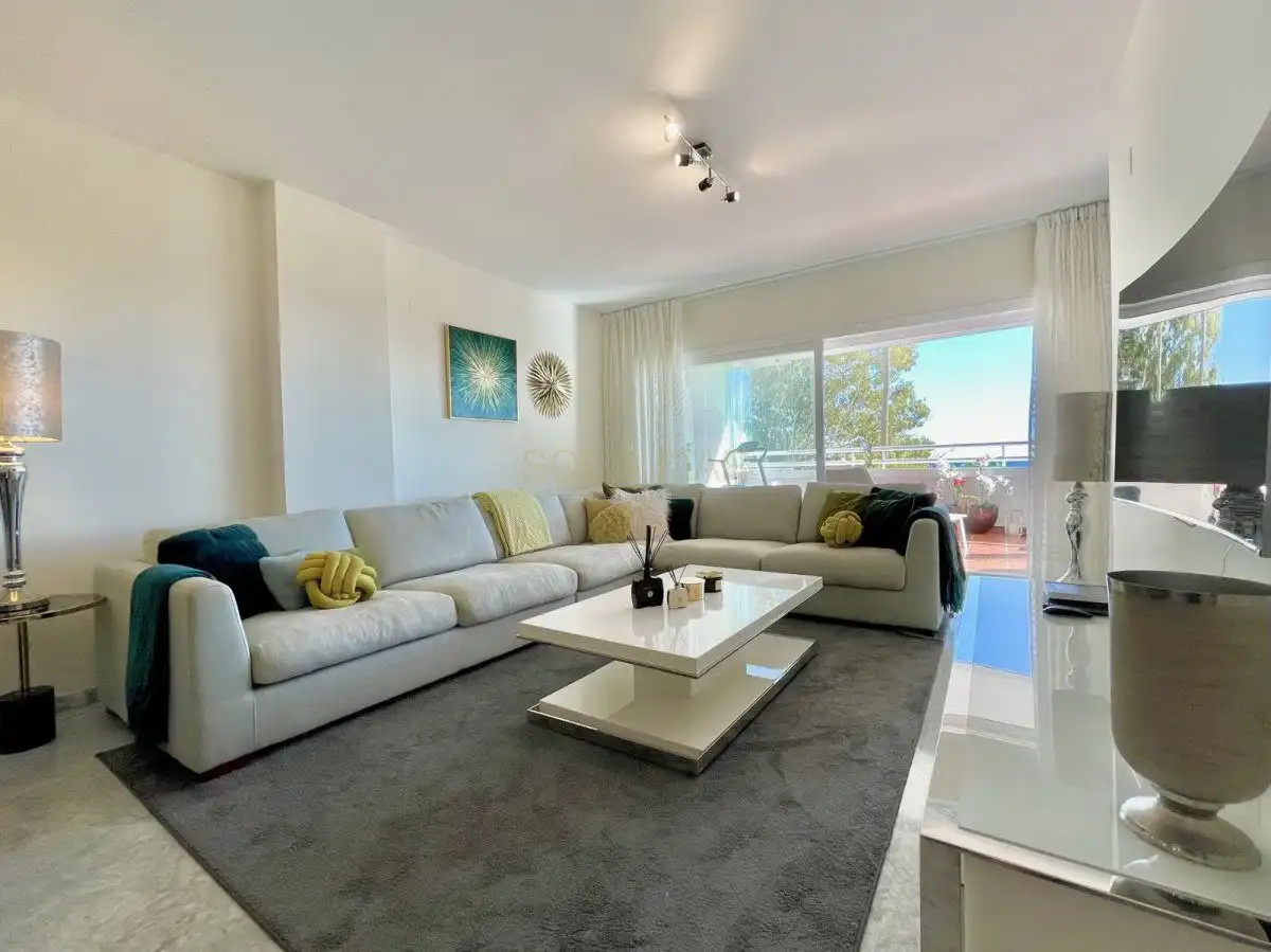 Sala d'estar de Pis en venda en Benalmádena amb Aire condicionat, Calefacció i Terrassa