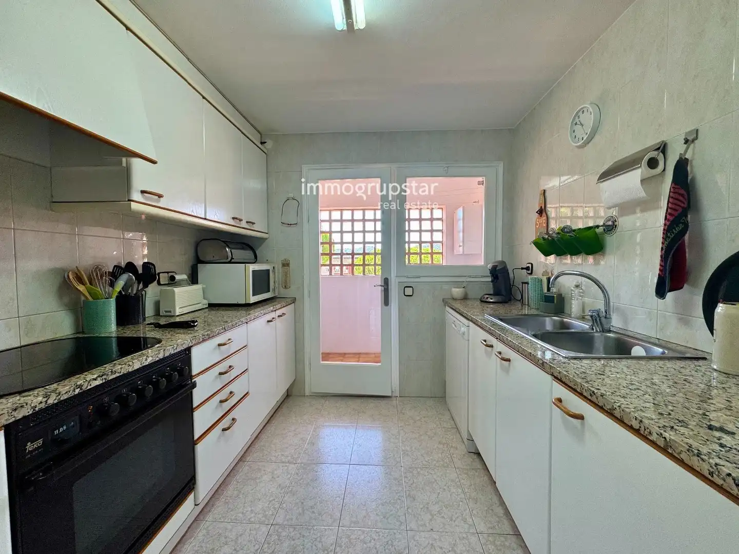 Kitchen of Flat for sale in Calonge i Sant Antoni  with Air Conditioner, Heating and Terrace