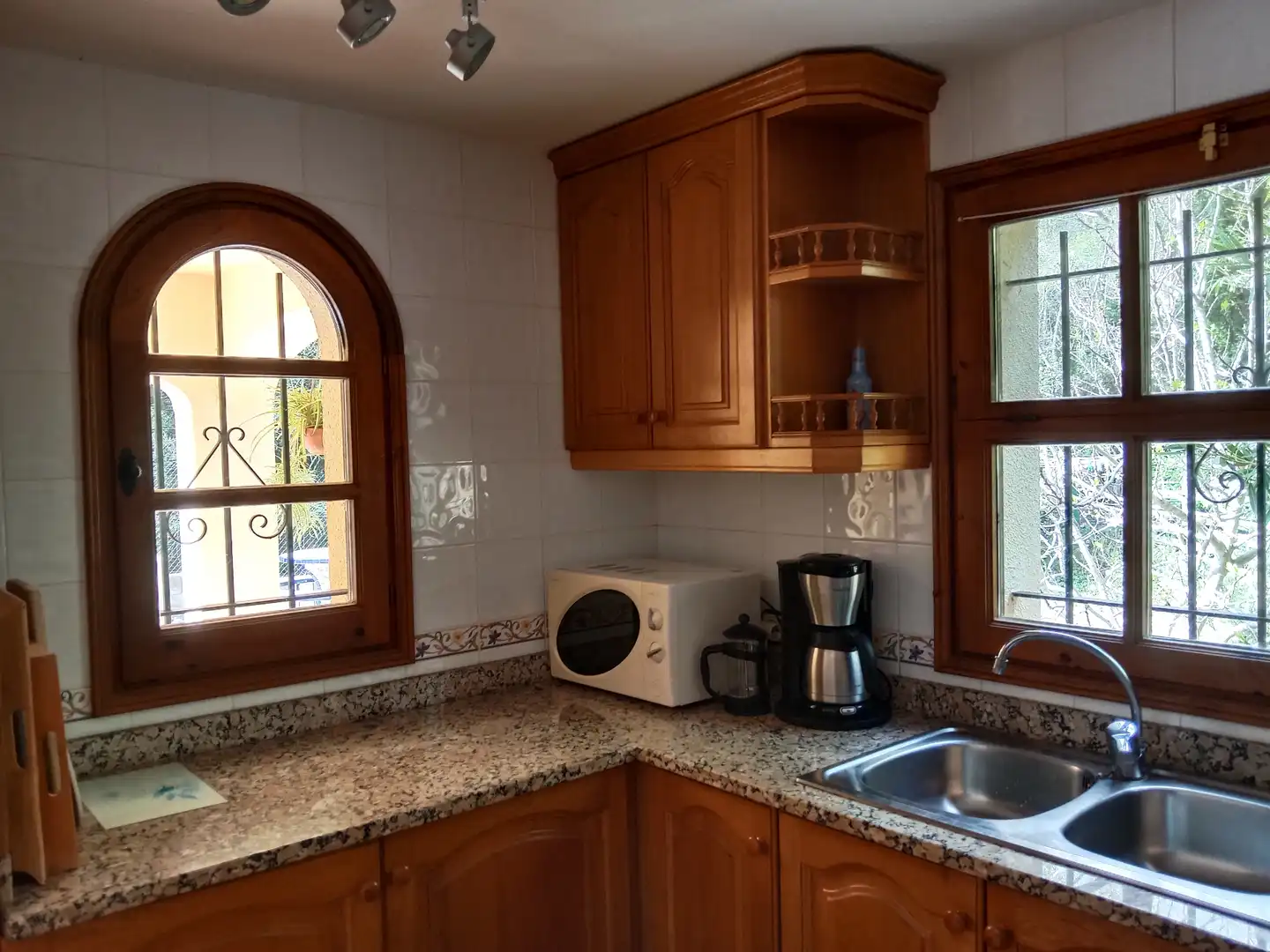 Cocina de Casa o chalet de alquiler en Calonge i Sant Antoni con Aire acondicionado, Calefacción y Jardín privado