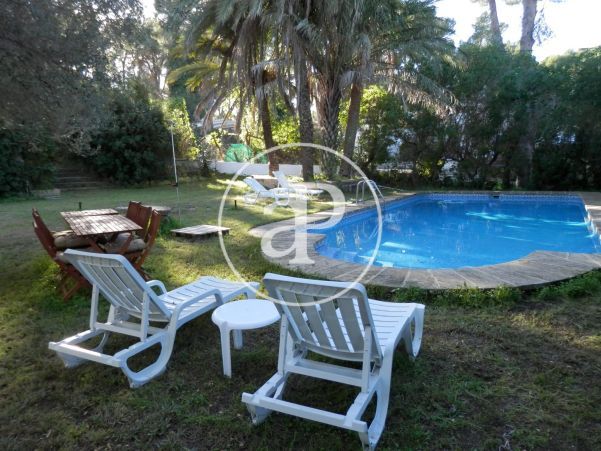 Garden of House or chalet to rent in Jávea / Xàbia  with Air Conditioner, Heating and Private garden