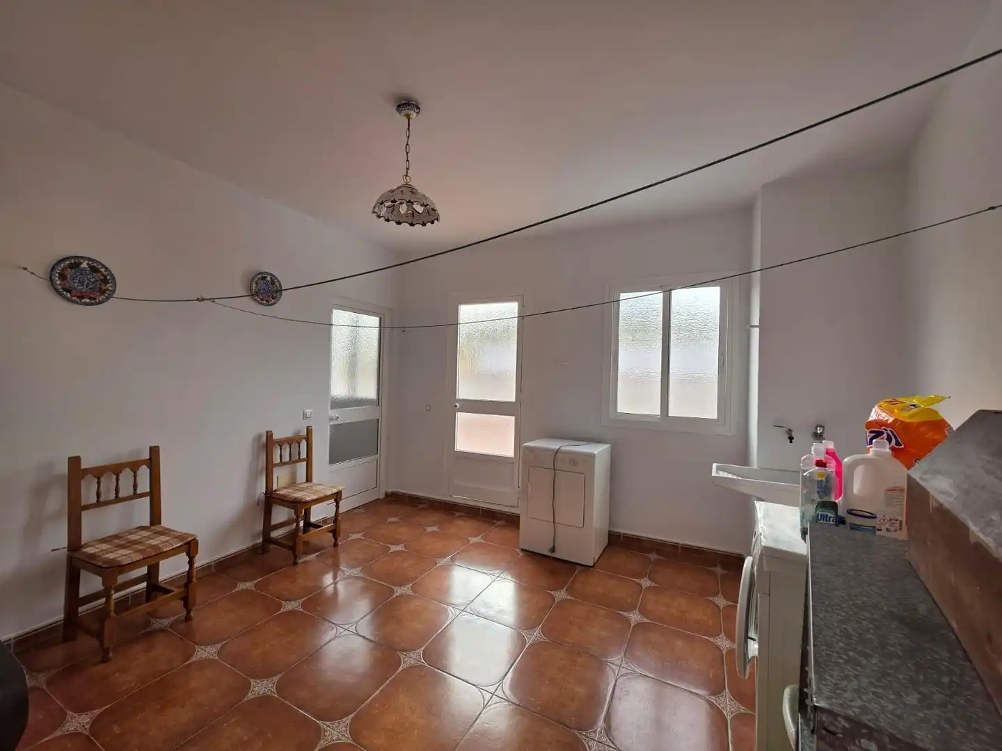 Kitchen of Houses for sale in Cuevas Bajas  with Air Conditioner, Heating and Terrace