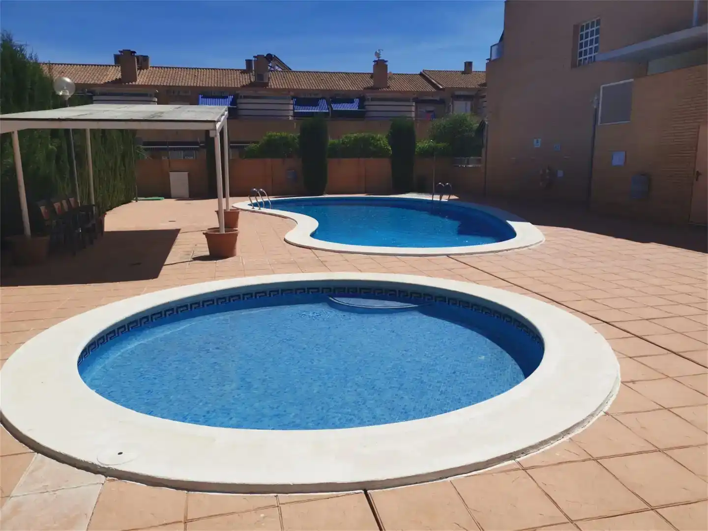 Piscina de Dúplex en venda en Murcia amb Aire condicionat, Traster i Moblat
