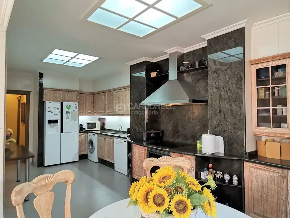 Kitchen of Houses for sale in Alcoy / Alcoi  with Air Conditioner, Heating and Terrace