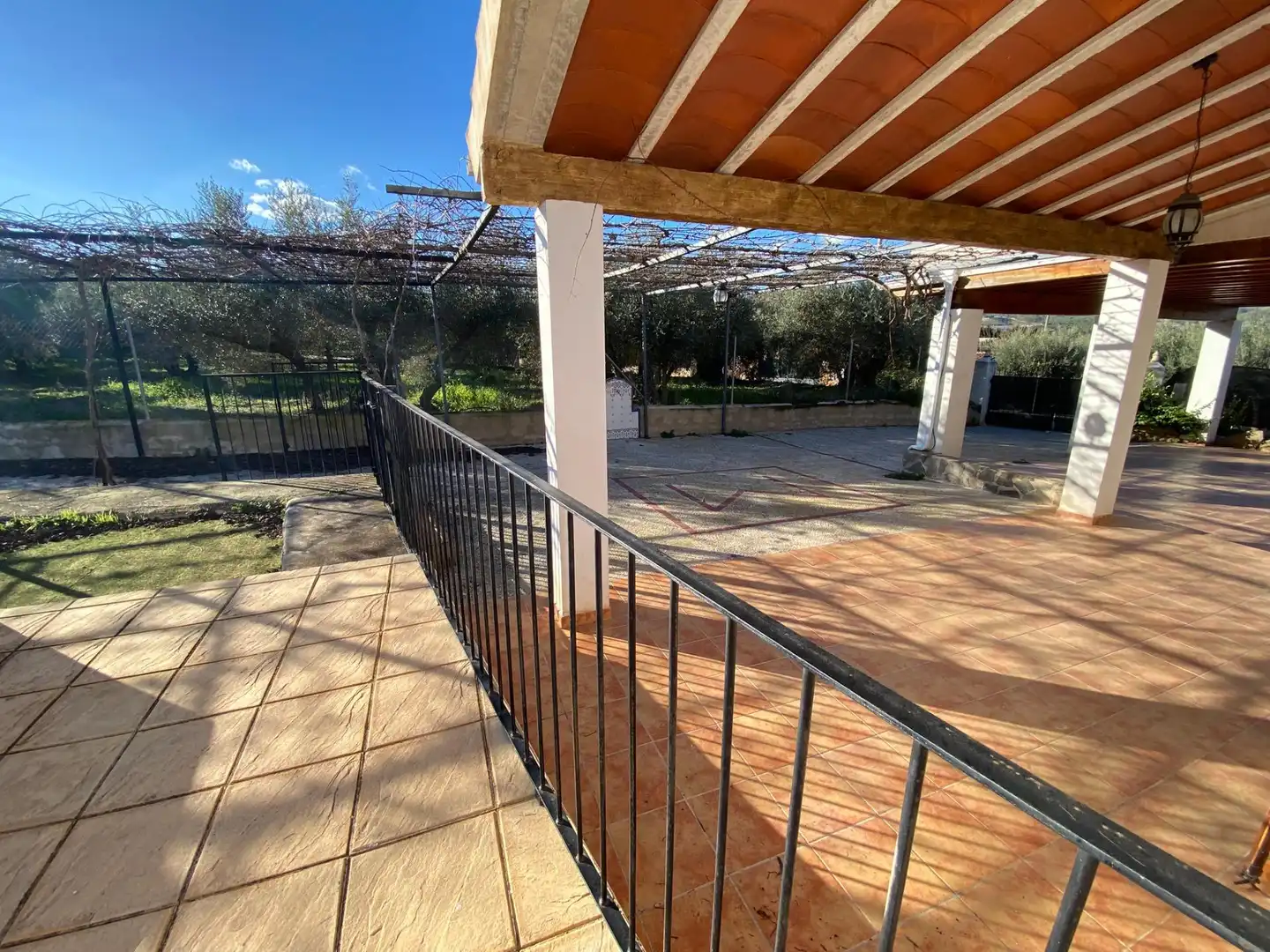 Terraza de Casa o chalet en venta en Moratalla con Jardín privado, Terraza y Piscina