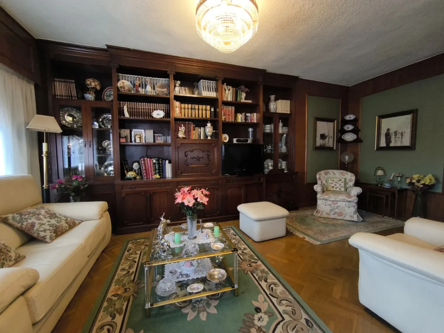 Sala d'estar de Pis en venda en  Murcia Capital amb Aire condicionat, Calefacció i Rentadora