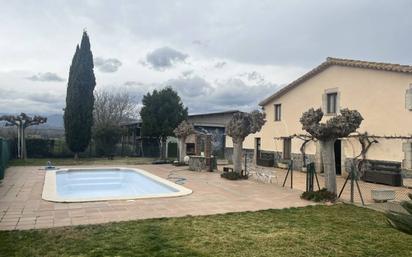 Swimming pool of House or chalet for sale in Vilobí d'Onyar  with Heating, Private garden and Terrace