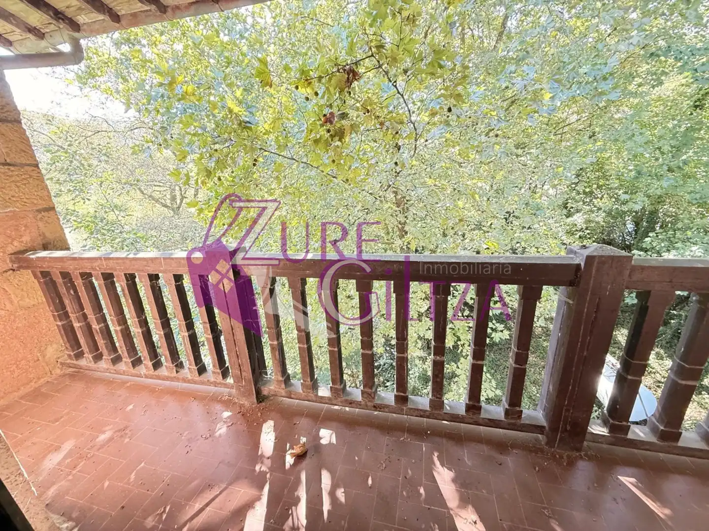 Balcony of Houses for sale in Artea  with Heating, Private garden and Terrace