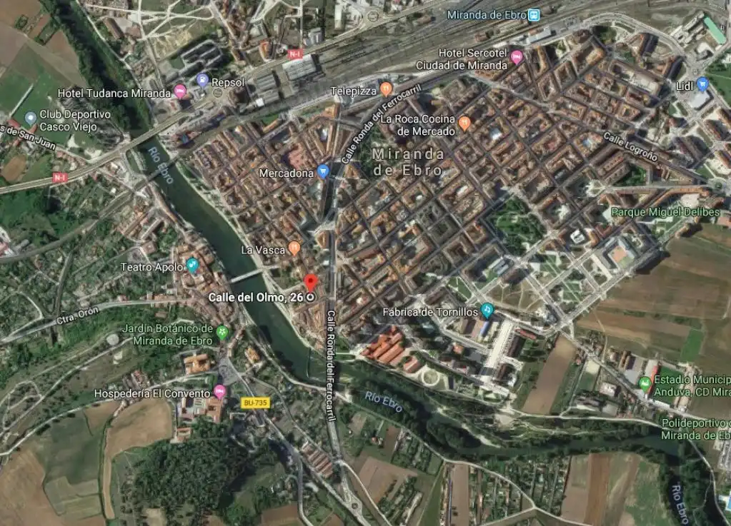 Vista exterior de Pis en venda en Miranda de Ebro