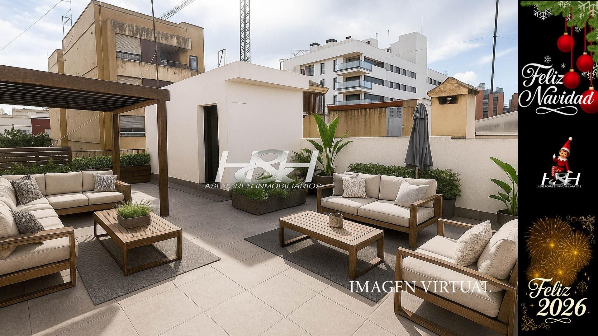 Terrassa de Casa o xalet en venda en Paterna amb Aire condicionat i Terrassa