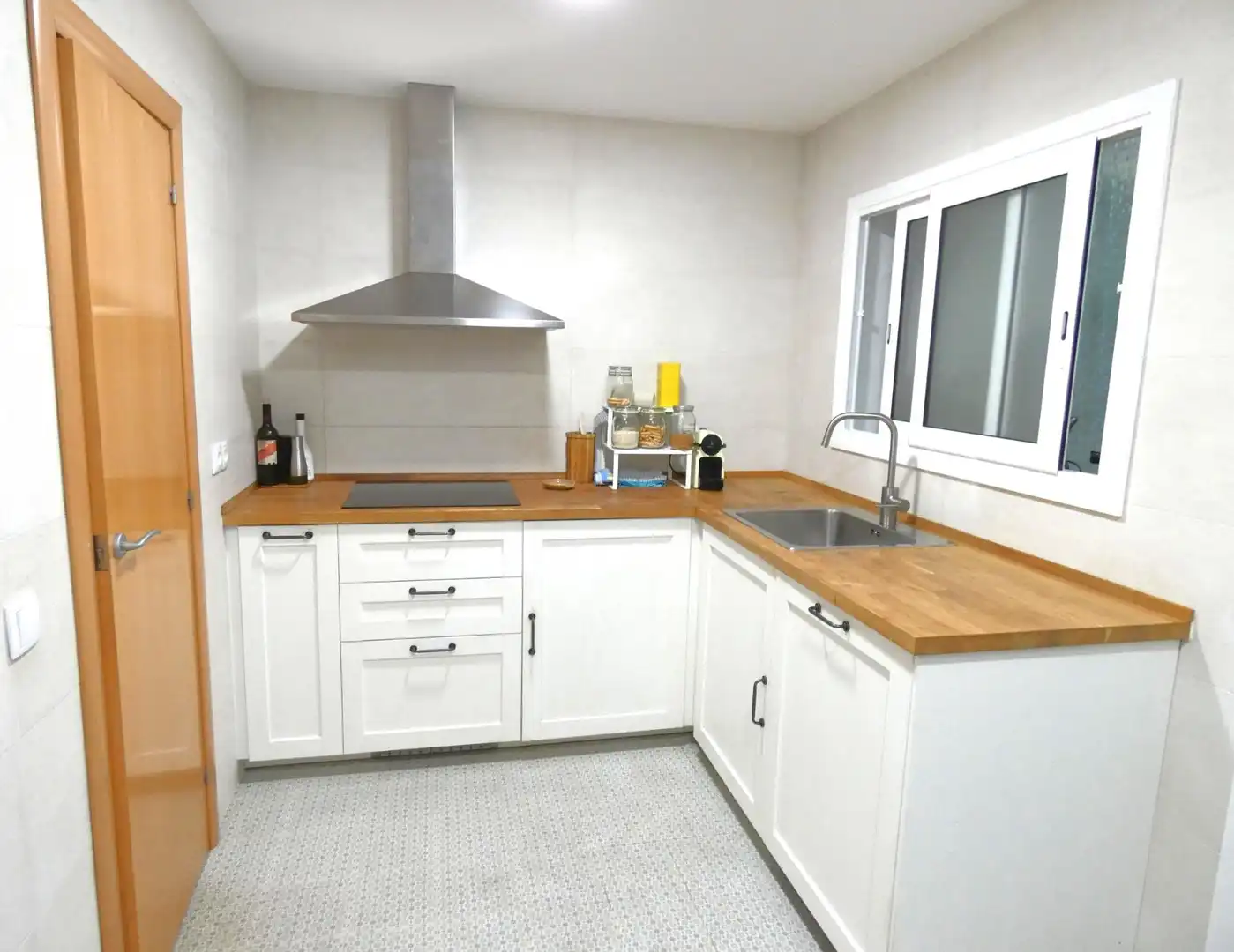 Cocina de Piso en venta en Santa Coloma de Gramenet con Aire acondicionado, Calefacción y Parquet