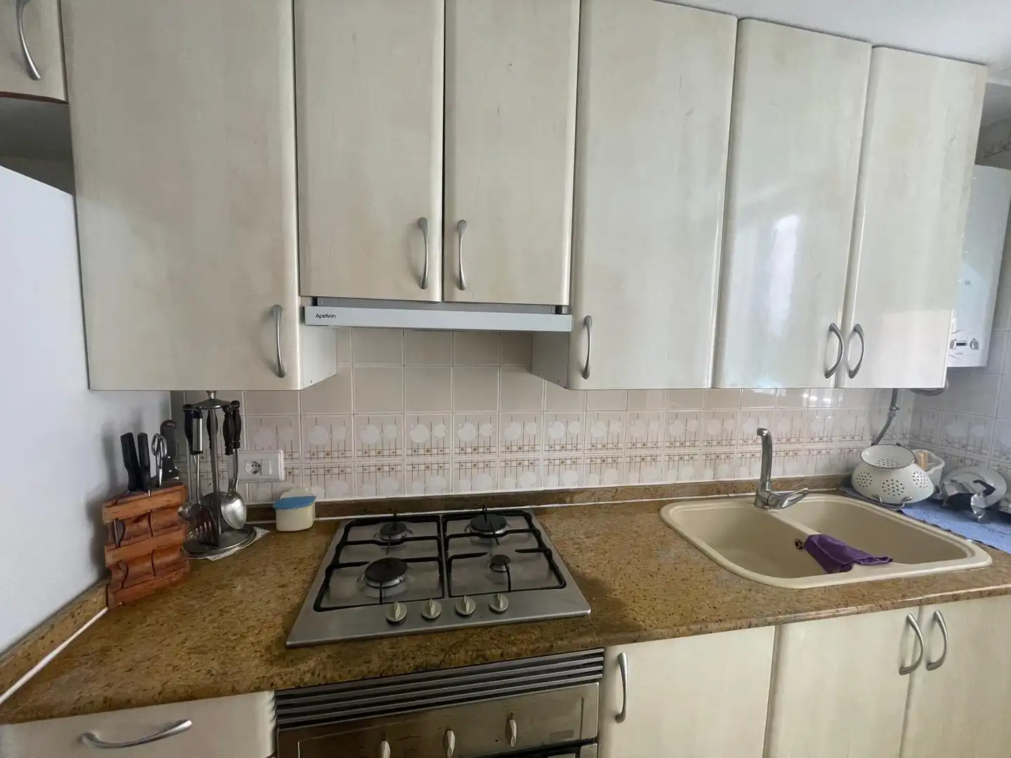 Kitchen of Apartments for sale in Nules  with Terrace, Storage room and Furnished