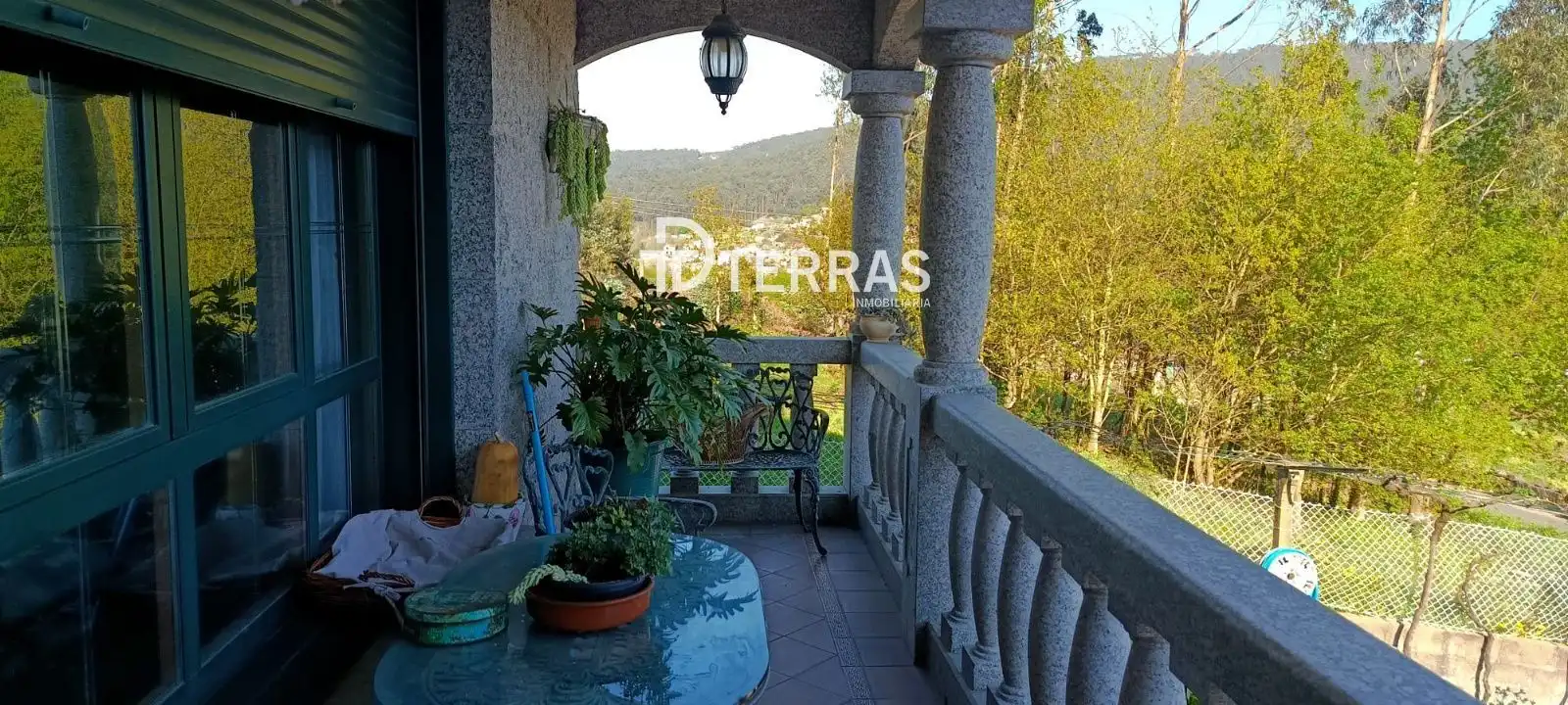Terraza de Casa o chalet en venta en Vilaboa con Calefacción, Jardín privado y Terraza