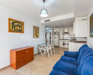 Living room of Apartment for sale in  Valencia Capital  with Air Conditioner, Heating and Private garden