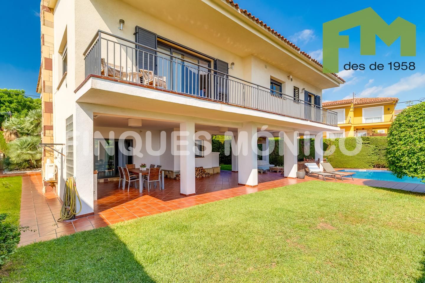 Garden of House or chalet for sale in Premià de Dalt  with Air Conditioner, Heating and Private garden