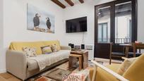 Living room of Flat for sale in  Barcelona Capital  with Air Conditioner, Heating and Balcony