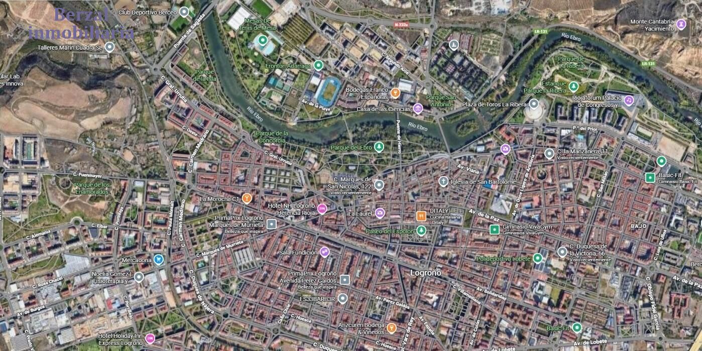 Exterior view of Flat for sale in  Logroño  with Heating