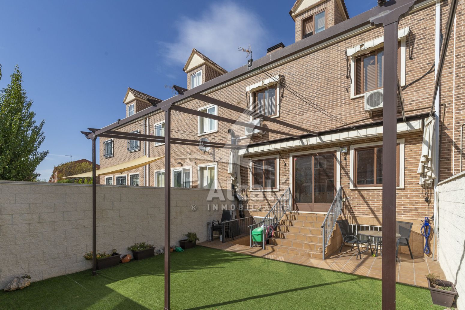 Garden of Single-family semi-detached for sale in Azuqueca de Henares  with Air Conditioner, Heating and Private garden