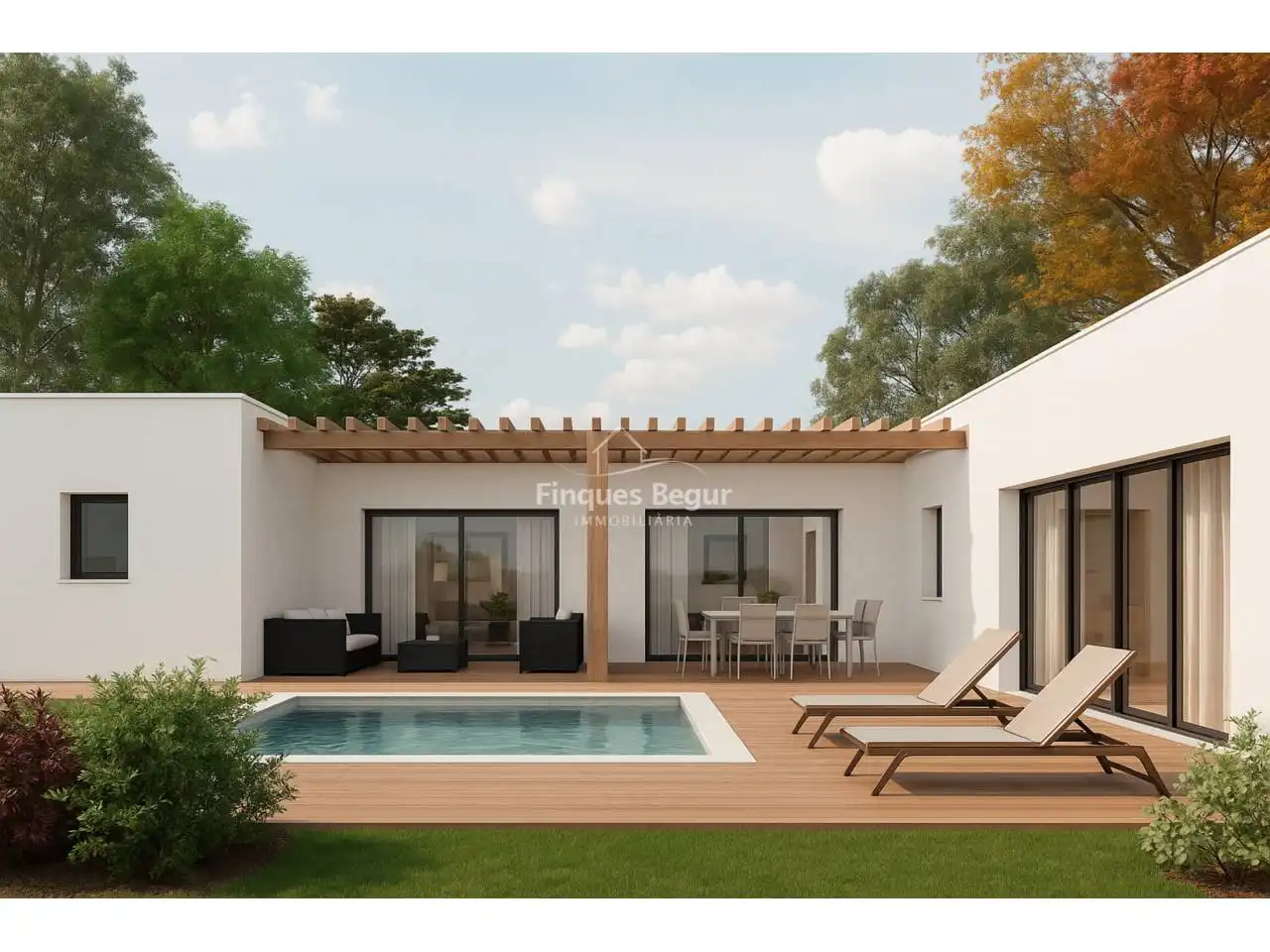 Xalet amb piscina en venda a Manxa