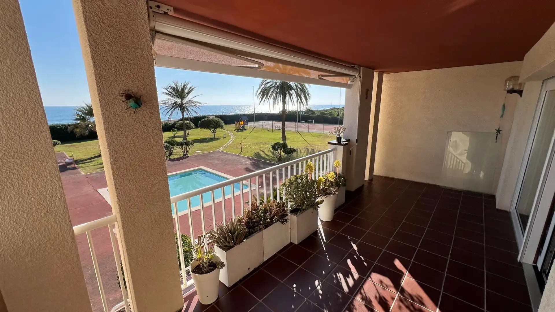 Schlafzimmer von Wohnung zur Miete in Gavà mit Heizung, Parkett und Terrasse