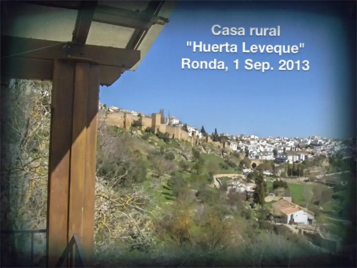 Exterior view of Houses for sale in Ronda  with Air Conditioner, Swimming Pool and Balcony
