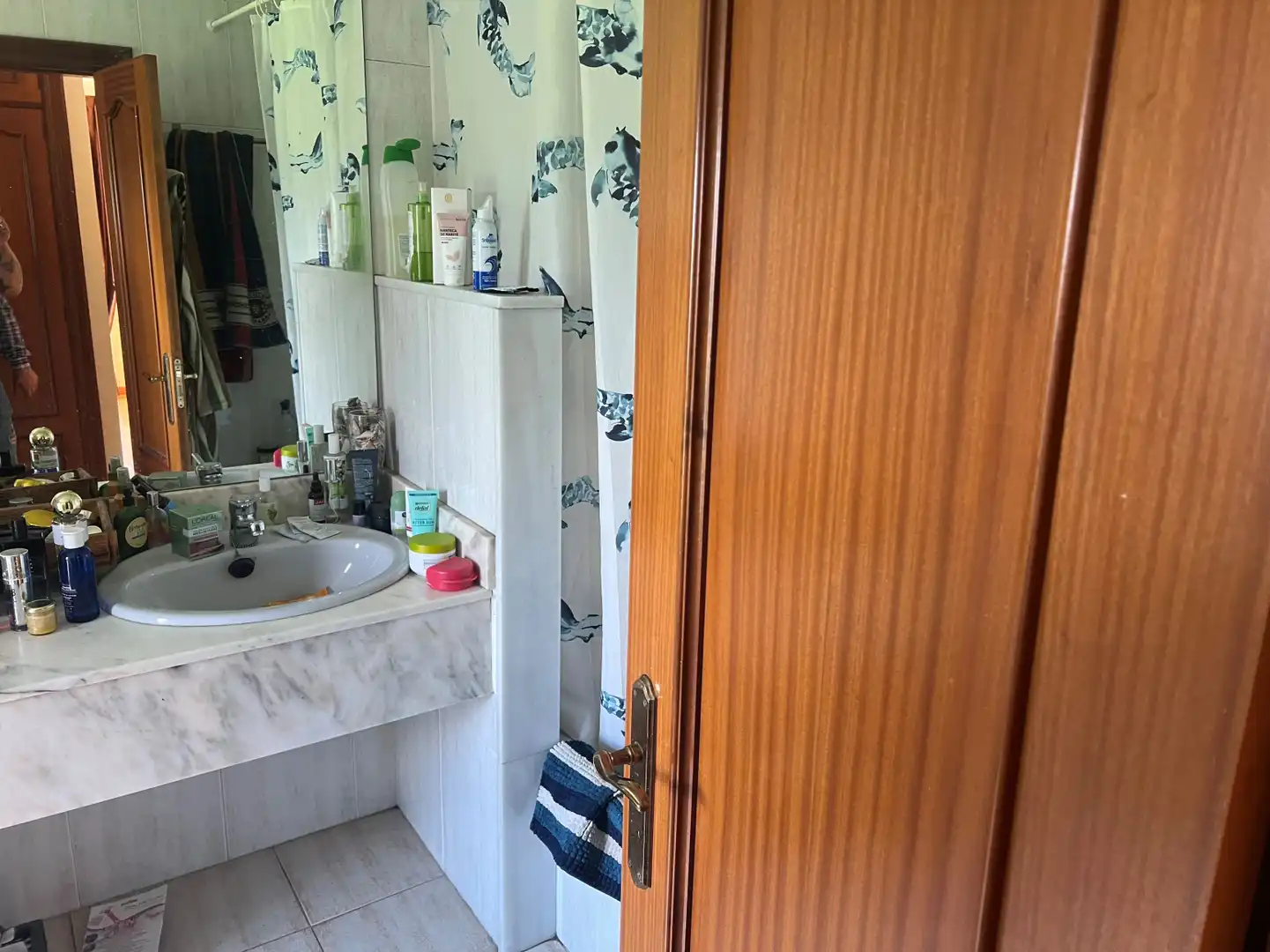Bany de Casa o xalet en venda en Oviedo  amb Calefacció, Parquet i Terrassa