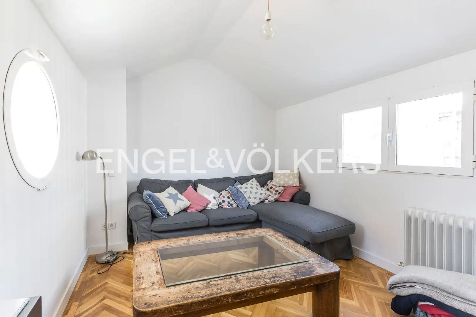 Wohnzimmer von Wohnung zum Verkauf in Madrid mit Klimaanlage und Heizung