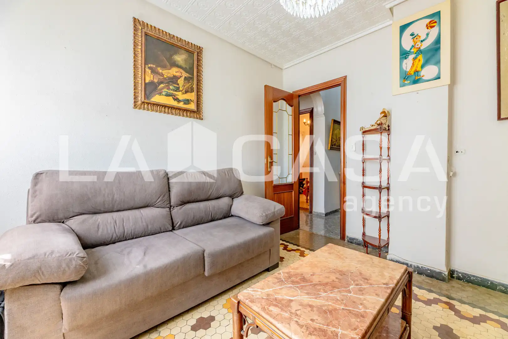 Living room of Flat for sale in Valencia  with Heating and Balcony