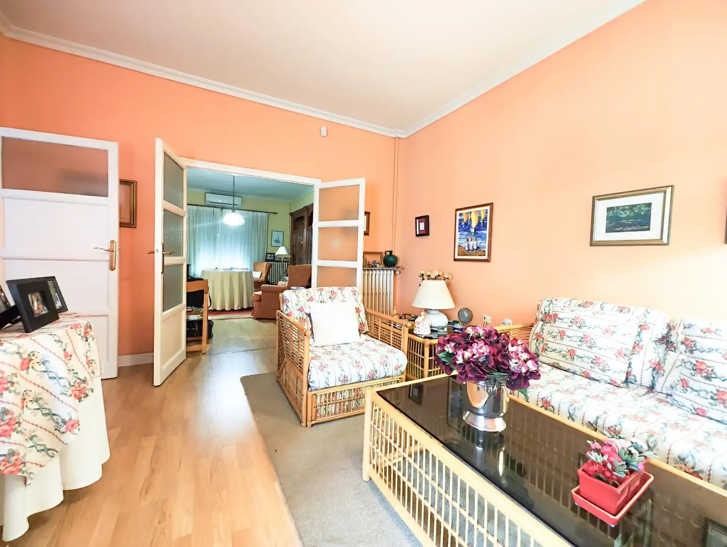 Sala d'estar de Casa o xalet en venda en Puertollano amb Aire condicionat, Calefacció i Jardí privat