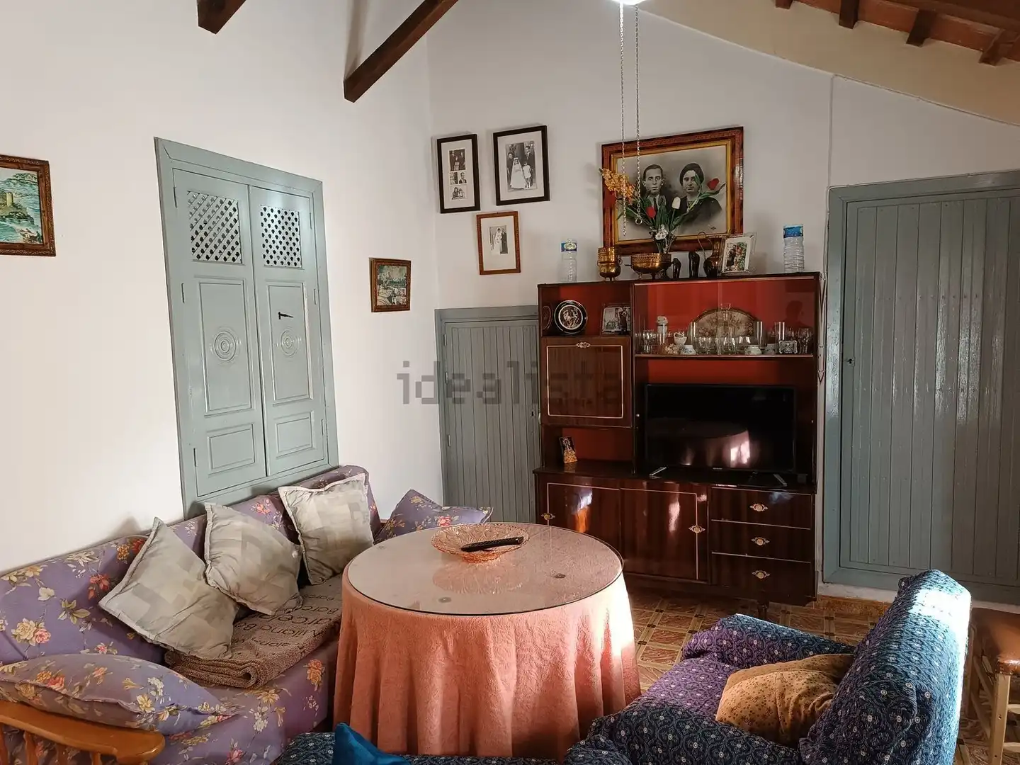 Sala de estar de Piso en venta en Calzada de Calatrava con Jardín privado