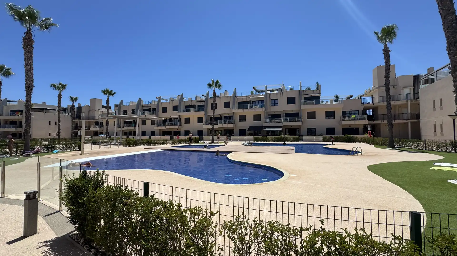 Piscina de Planta baja en venta en Pilar de la Horadada con Aire acondicionado, Terraza y Piscina