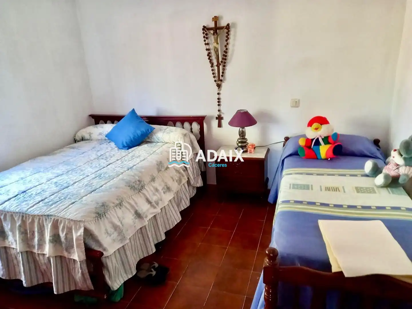 Bedroom of Houses for sale in Cáceres  with Storage room and Furnished
