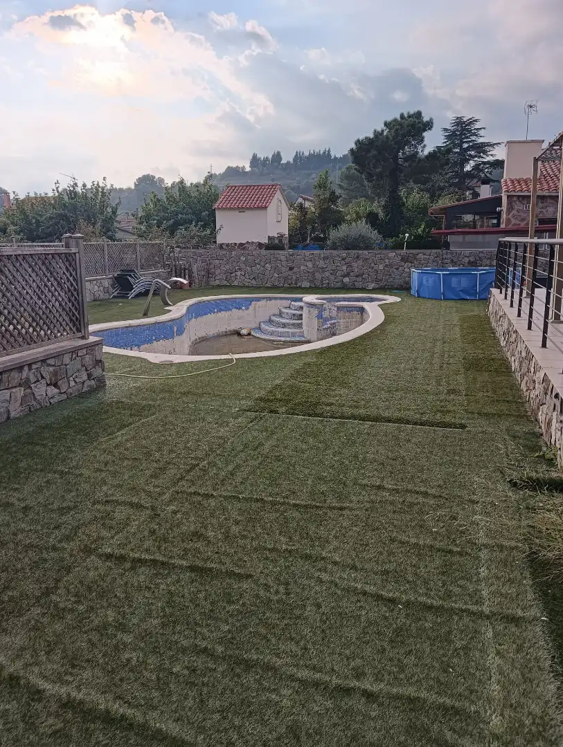 Swimming pool of Houses for sale in Viladecavalls  with Air Conditioner, Heating and Private garden