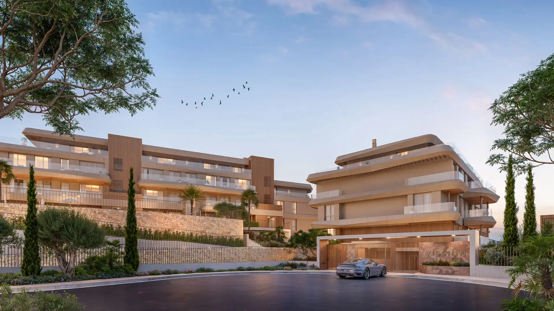 Exterior view of Apartments for sale in La Cala Mijas