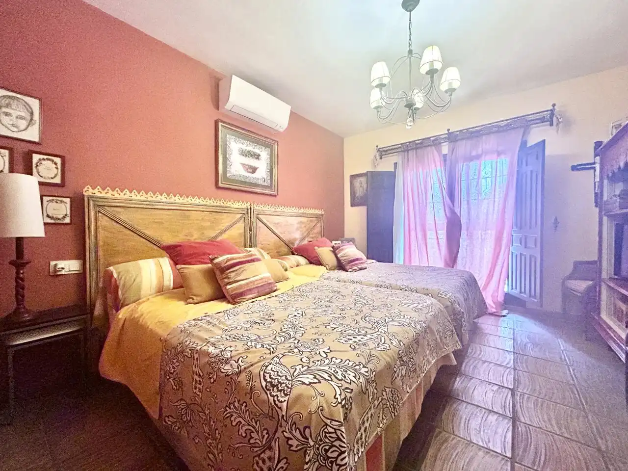 Bedroom of Houses for sale in Alicante / Alacant  with Air Conditioner, Private garden and Terrace