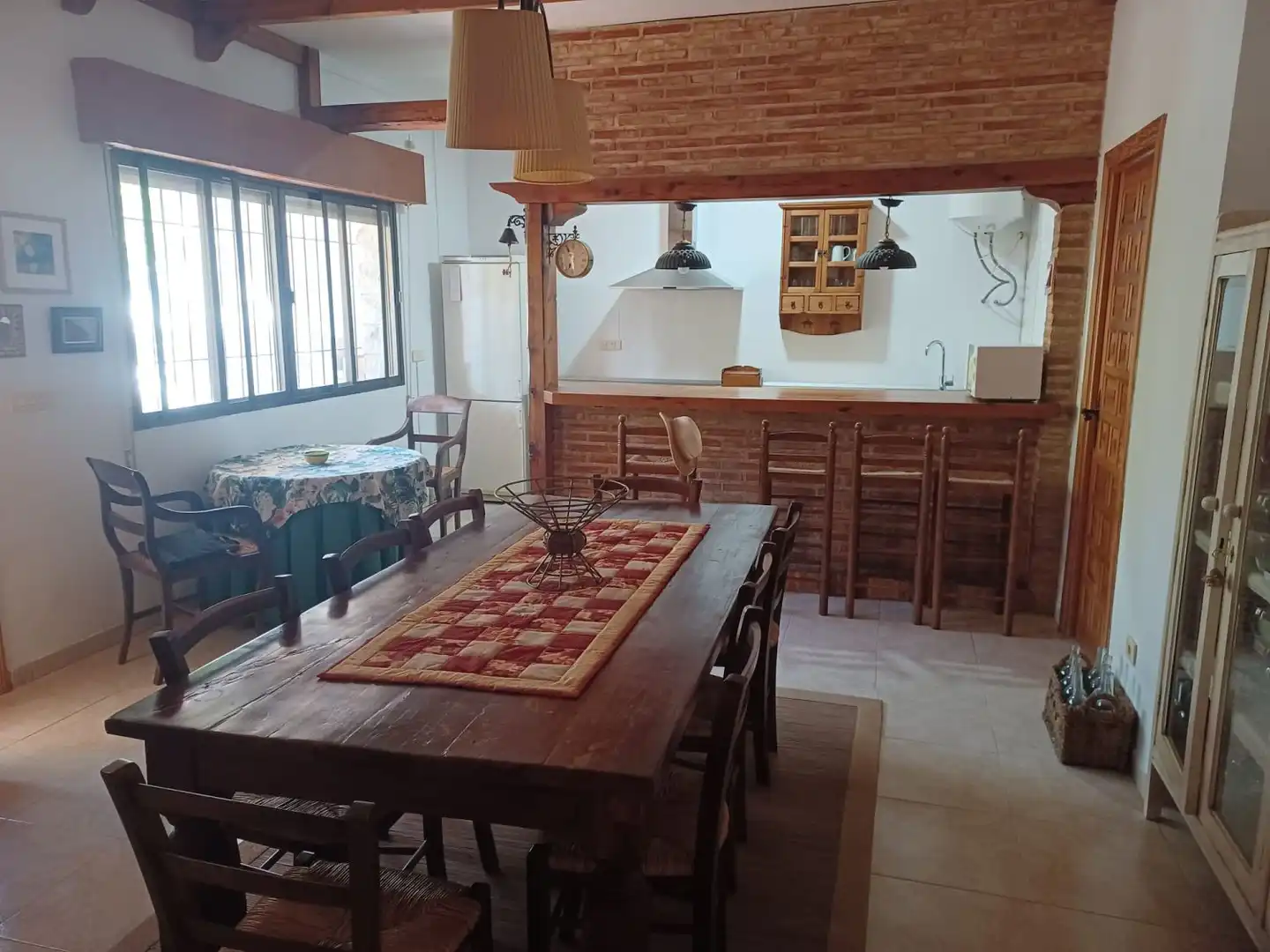 Küche von Einfamilien-Reihenhaus zum Verkauf in Almuradiel mit Heizung, Terrasse und Möbliert