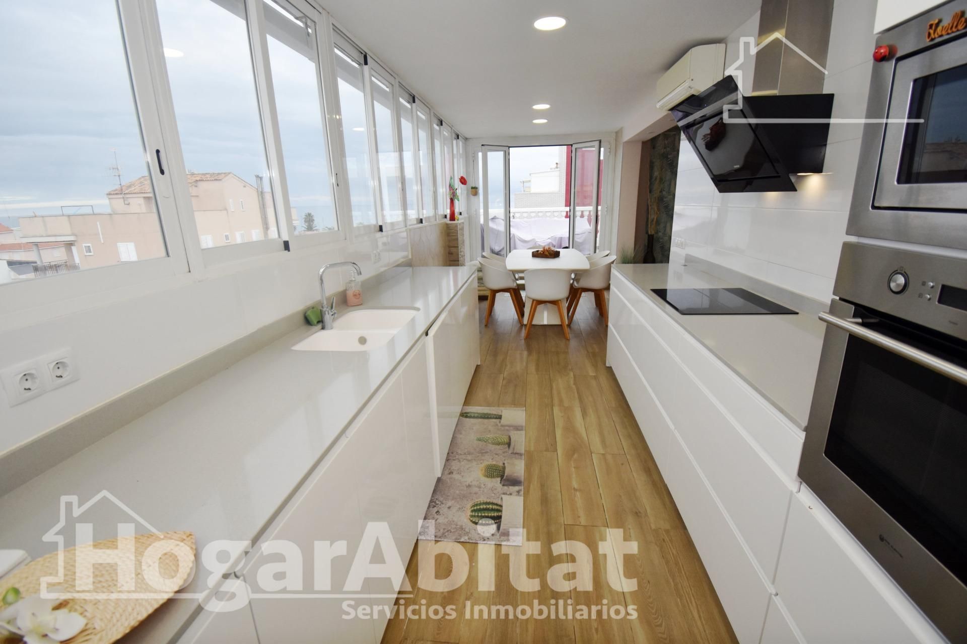 Kitchen of Attic for sale in Moncofa  with Air Conditioner, Terrace and Storage room